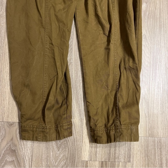 Madewell Tapered Leg Jumpsuit Zip Up Boiler Utility Suit Cotton Tencel Sz M - Picture 9 of 12